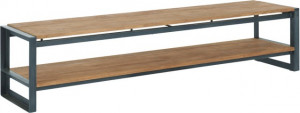 Lowboard Industriedesign Metall Holz, Fernsehregal Industriedesign, TV Regal Industriedesign, Breite 120 cm