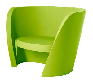 Gartensessel hellgrün Kunststoff, Sessel grün Kunststoff, Outdoor Sessel grün