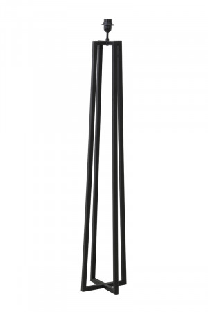 Schwarze Stehlampe, Stehlampe schwarz, Stehleuchte schwarz, Höhe 130 cm
