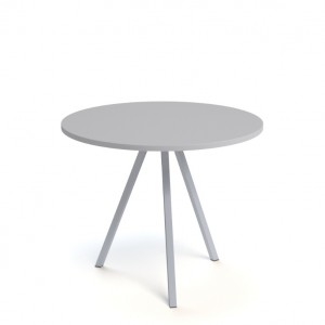 Tisch rund grau , Schultisch grau rund, Tisch grau rund, Durchmesser 100 cm