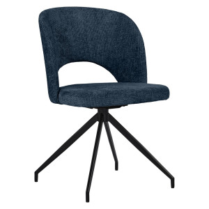 Stuhl blau drehbar, Esszimmerstuhl drehbar blau, drehbarer Stuhl blau