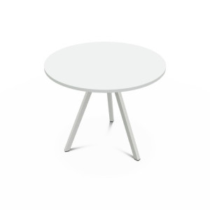 Esstisch rund weiß, runder Esstisch weiß rund, Tisch weiß rund, Durchmesser 70-100 cm